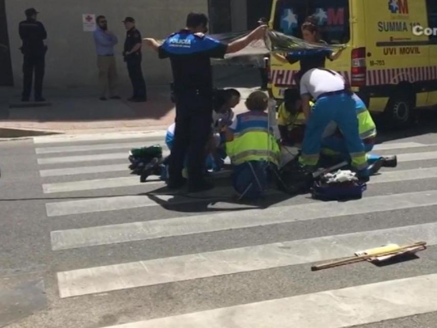 Ramón volvía a casa de la farmacia cuando ocurrió el fatal acontecimiento.