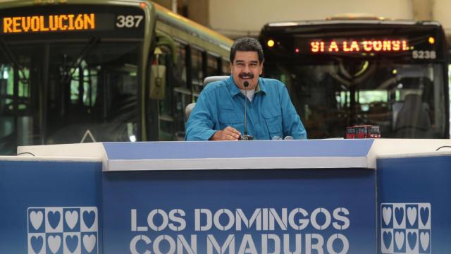 Nicolás Maduro.