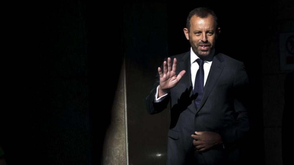 Sandro Rosell, detenido por presunto blanqueo de capitales.