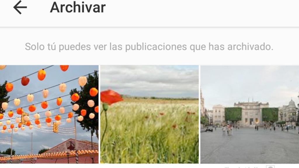 Instagram ahora te deja esconder fotos sin tener que borrarlas
