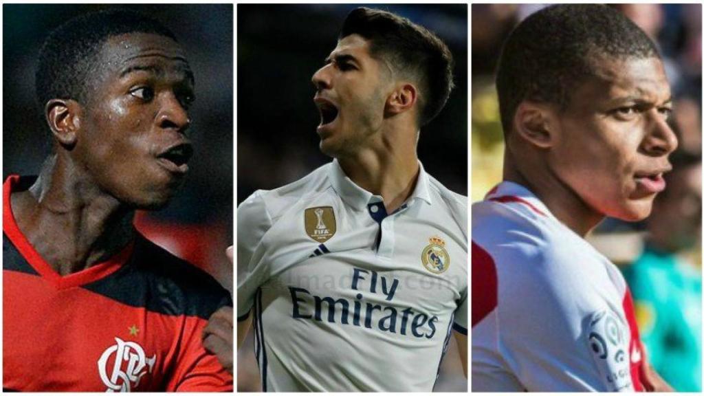 El tridente del futuro del Real Madrid: el VAM