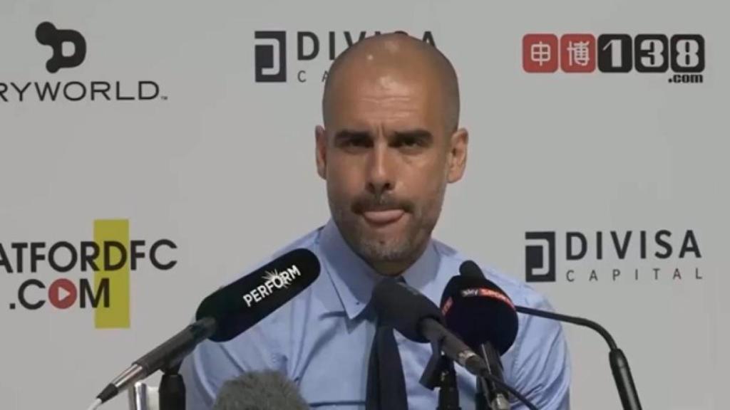Guardiola habla sobre el precio del fichaje de Vinicuis