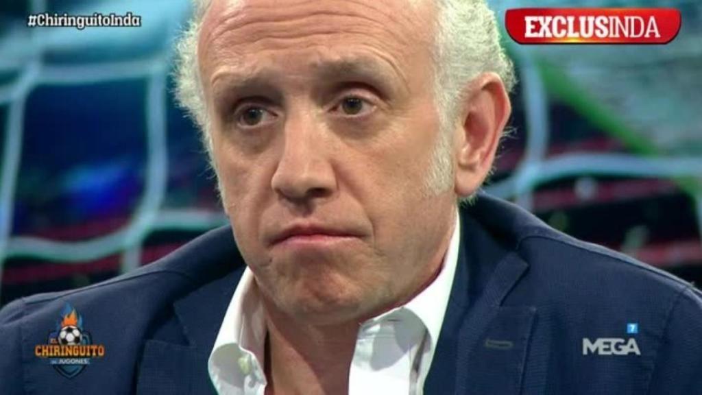 Inda desvela una exclusiva. Foto: @elchiringuitotv