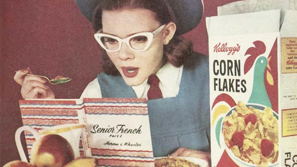 Anuncio de Kellogg's en 1962.