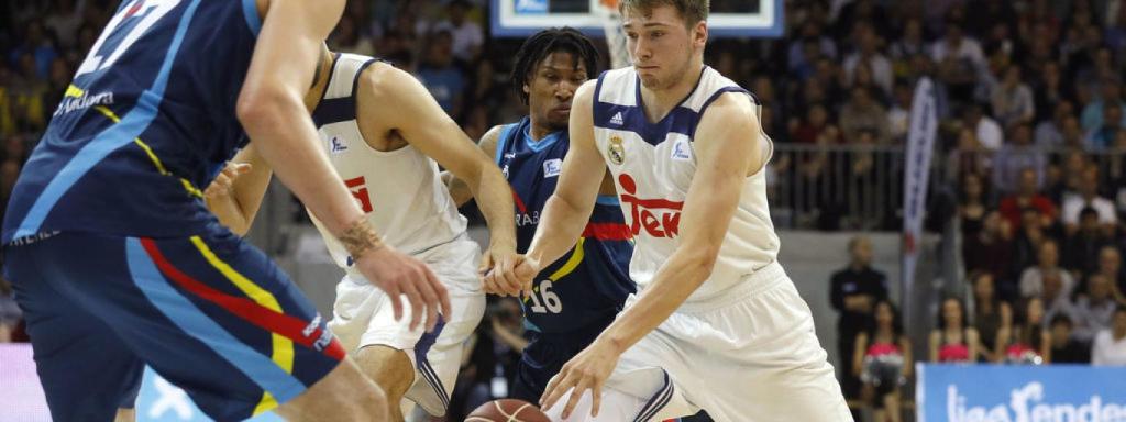 Luka Doncic en el último partido contra Andorra.
