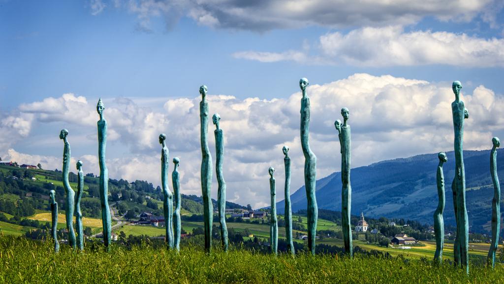 Oslo respira arte, entre la ciudad y en plena naturaleza.