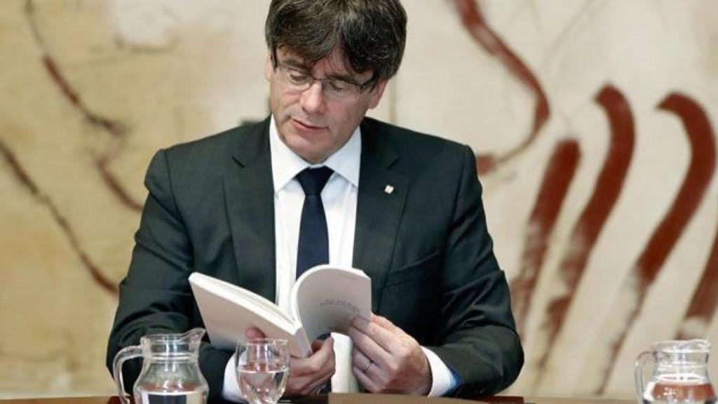 Carles Puigdemont, presidente de la Generalitat.