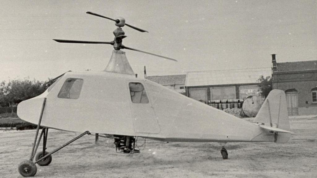 El helicóptero español.