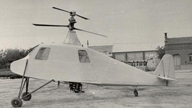 El helicóptero español.