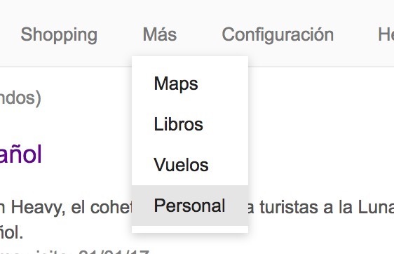 personal google