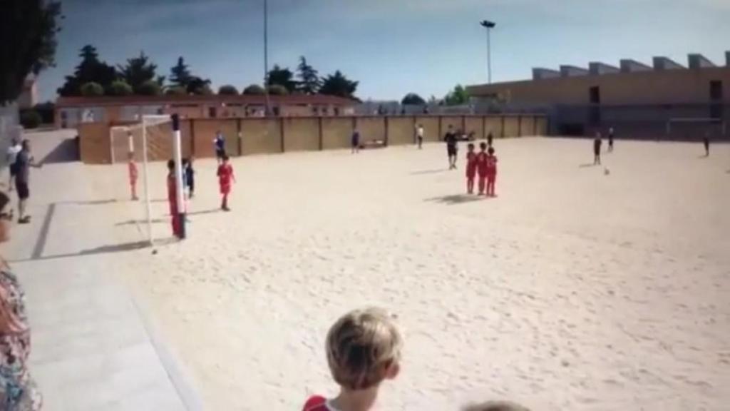 El golazo de Cristiano Ronaldo Junior.