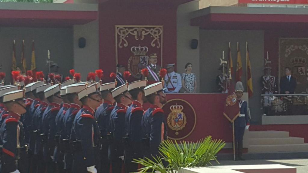 Desfile de las fuerzas armadas