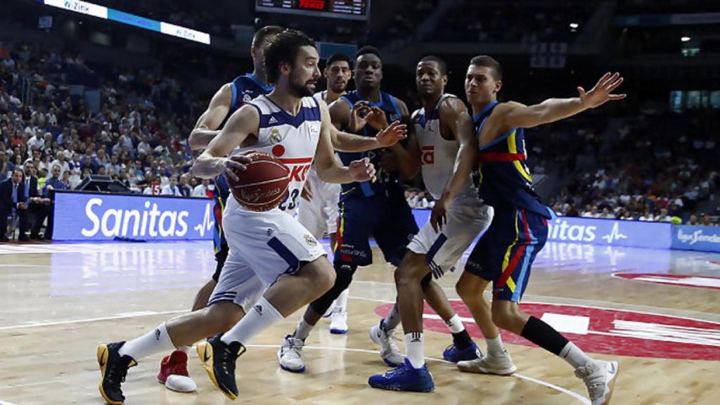 Llull en el Real Madrid-MoraBanc Andorra. Foto: acb.com
