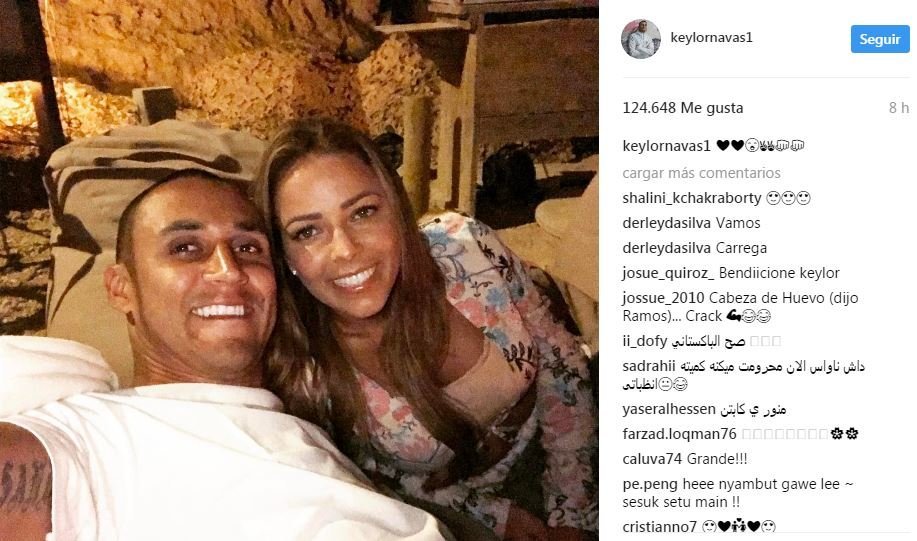 Keylor, Lucas y Ramos, juntos en el día de descanso: conjura en familia antes de Cardiff