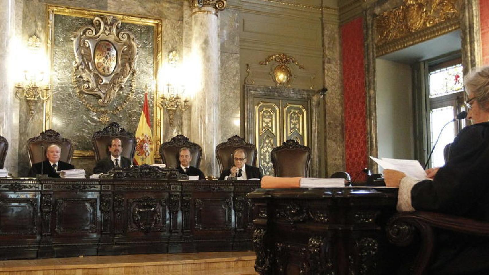 La Sala Penal del Supremo, durante un juicio