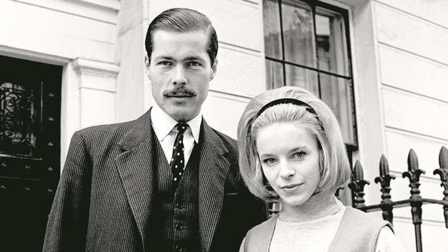 Lord y Lady Lucan, cuando estaban casados.