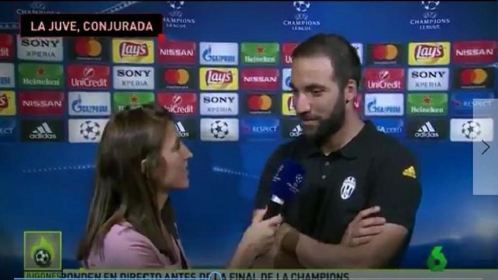 Higuaín en Jugones