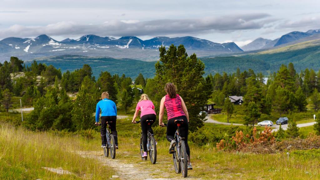 La región ofrece estupendos lugares para hacer una recorrido en bici.