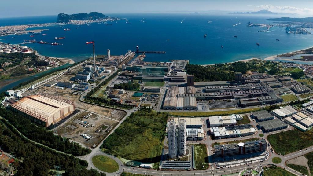 Factoría de Acerinox en el Campo de Gibraltar