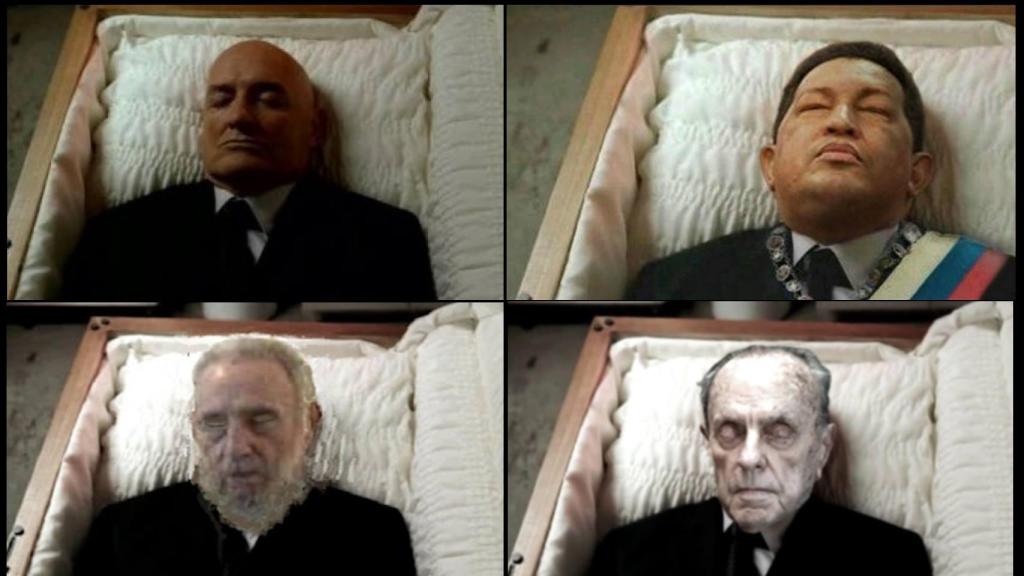 El fotograma de Perdidos sirve como plantilla para montajes de cadáveres ilustres.