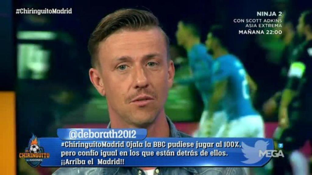 Guti, en El Chiringuito