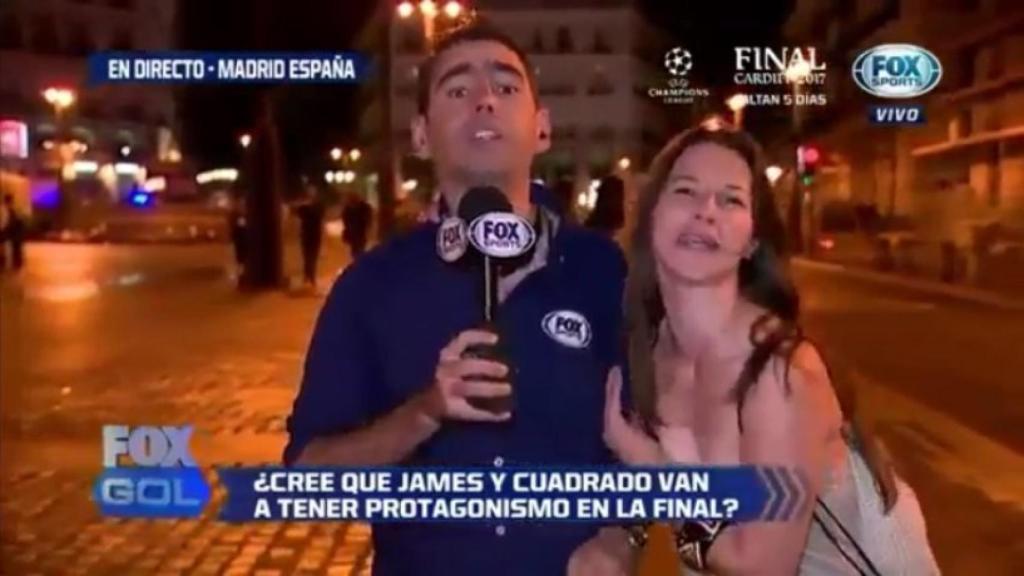 Retransmisión de FOX interrumpida en Madrid