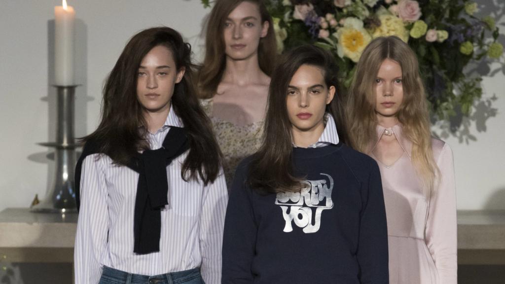 Algunos de los modelos presentados en el desfile. | Foto: GTRES.