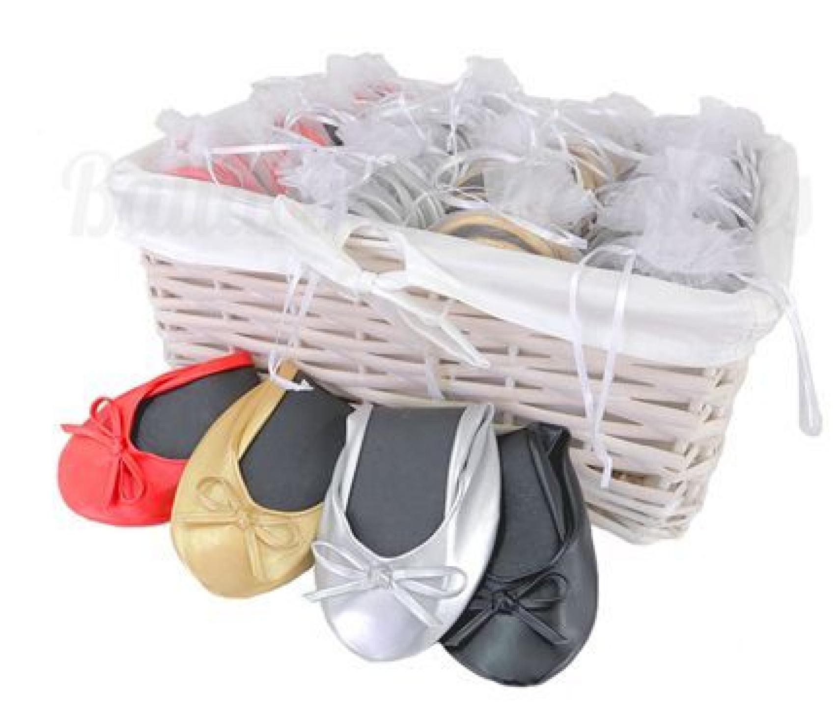 Los pares de Bailarinasplegables.com que Risto Mejide calzó en su boda.