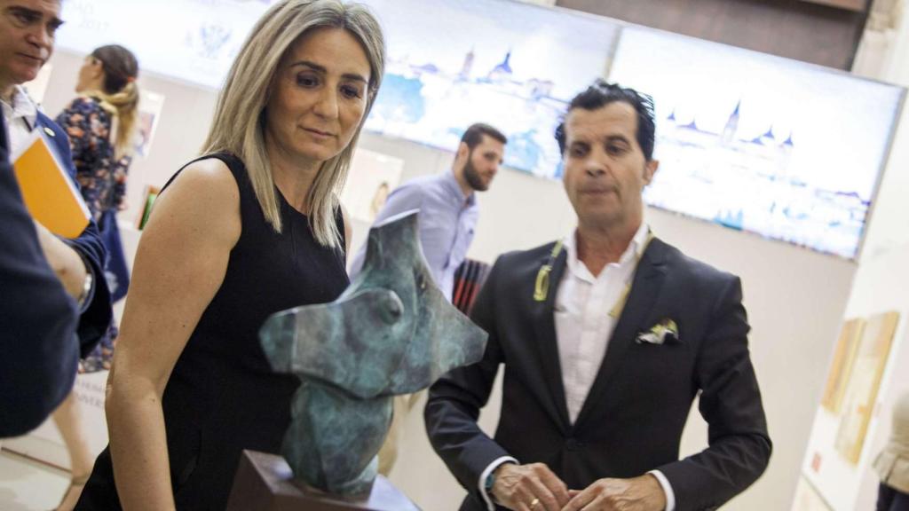 Milagros Tolón inaugura la espectacular exposición del artista toledano Alberto Romero 18