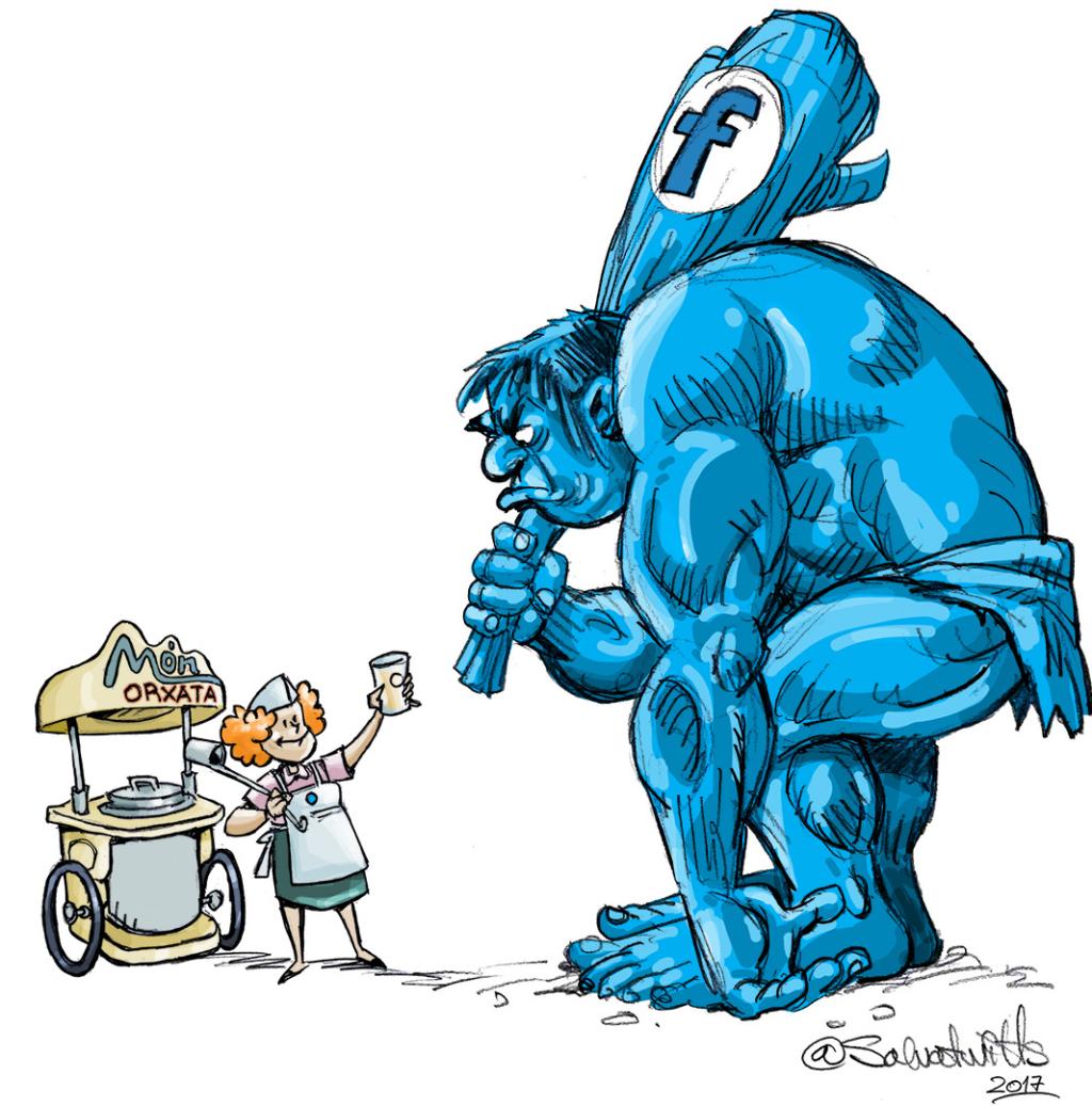 David contra Goliat.