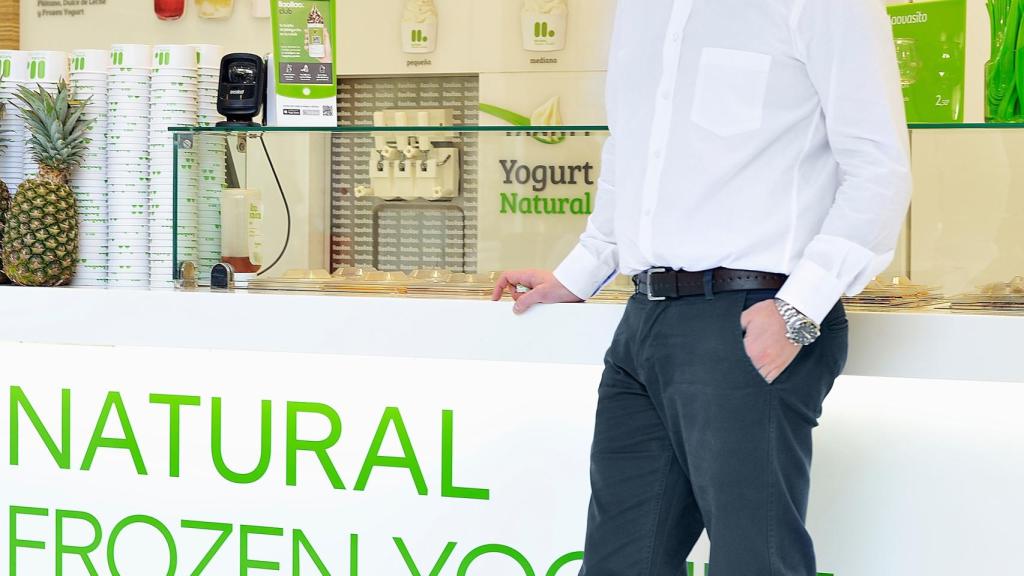 El fundador de Llaollao, Pedro Espinosa.