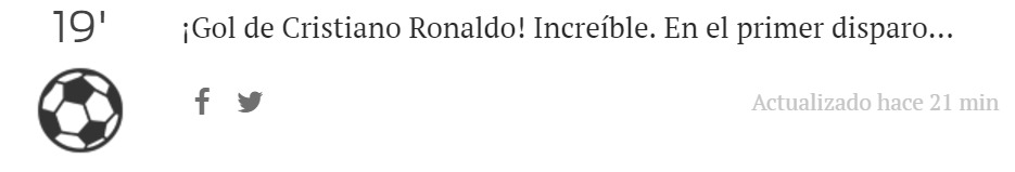 El gol de Cristiano machaca a Sport