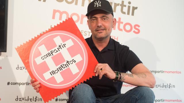 David Delfín protagonizó una campaña de concienciación sobre el VIH ya enfermo de cáncer.