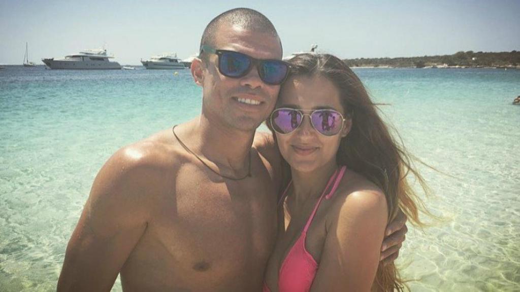 Pepe y Sofia Moreira, su mujer. Foto. Instagram (@asofiamoreira3)