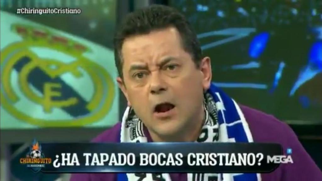 Roncero estalla para defender a Ronaldo