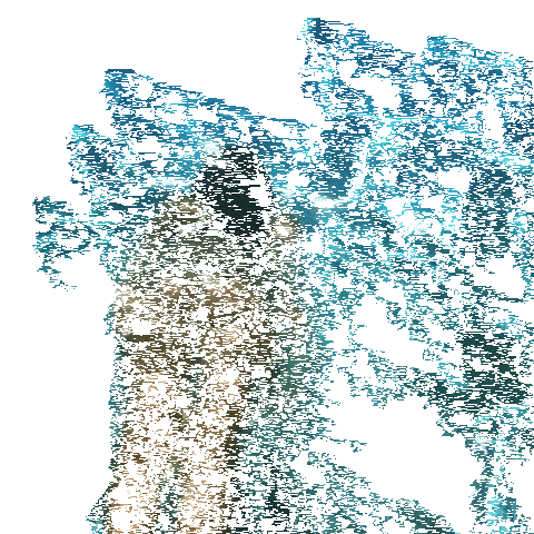 Georgina Rodríguez en la piscina