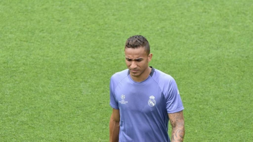 Danilo en el entrenamiento. Foto Lucía Contreras El Bernabéu.