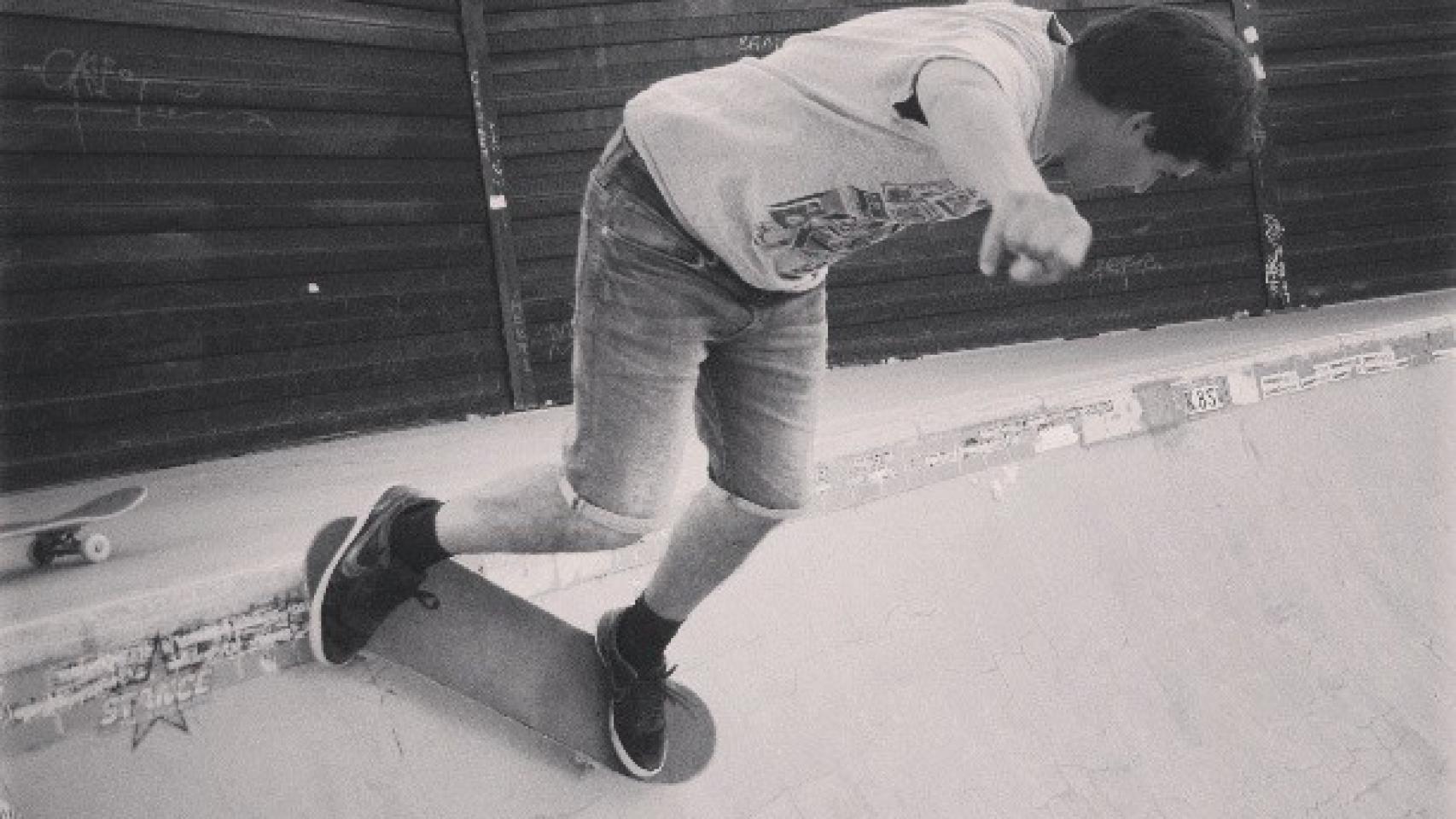 Ignacio Echeverria en una de las imágenes difundida por su familia a través de las redes sociales