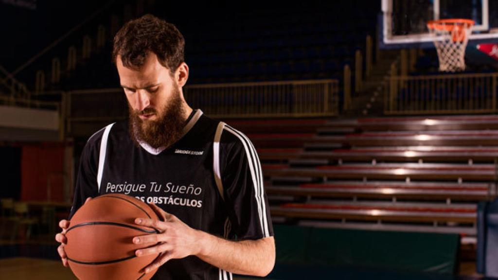 Sergio Rodríguez, en el spot de Bridgestone.