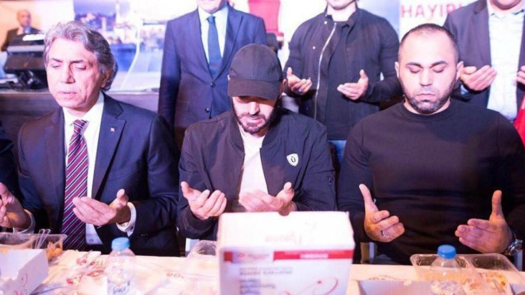 Benzema visita Estambul. Foto. Instagram (@karimbenzema)