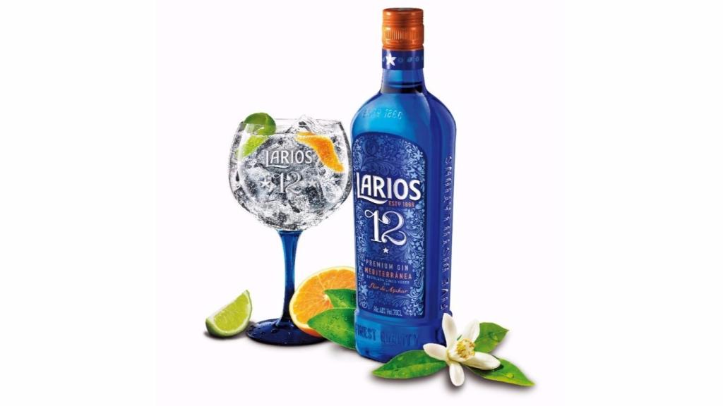 Larios 12, una de las ginebra premium de esta marca española. | Foto: Larios.