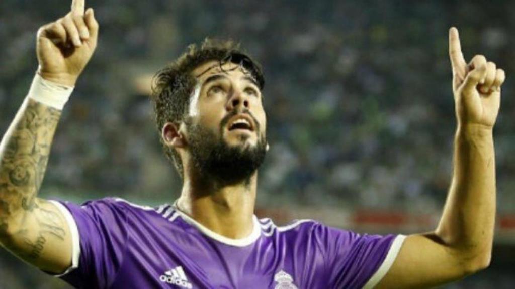 Isco, celebrando un gol. Foto. Instagram (@iscoalarcon)