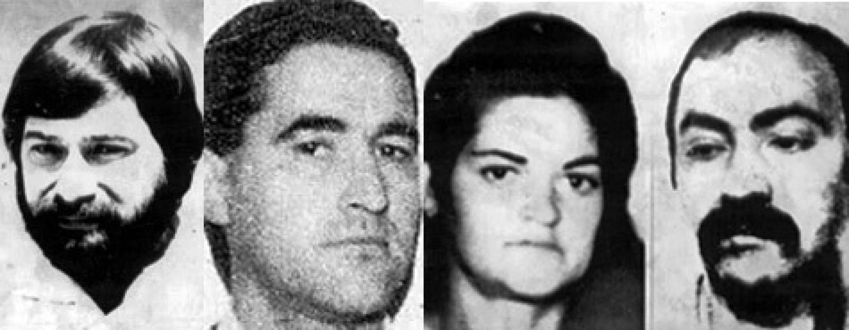 Santiago Arróspide, Domingo Troitiño, Mercedes Ernaga y Rafael Caride.