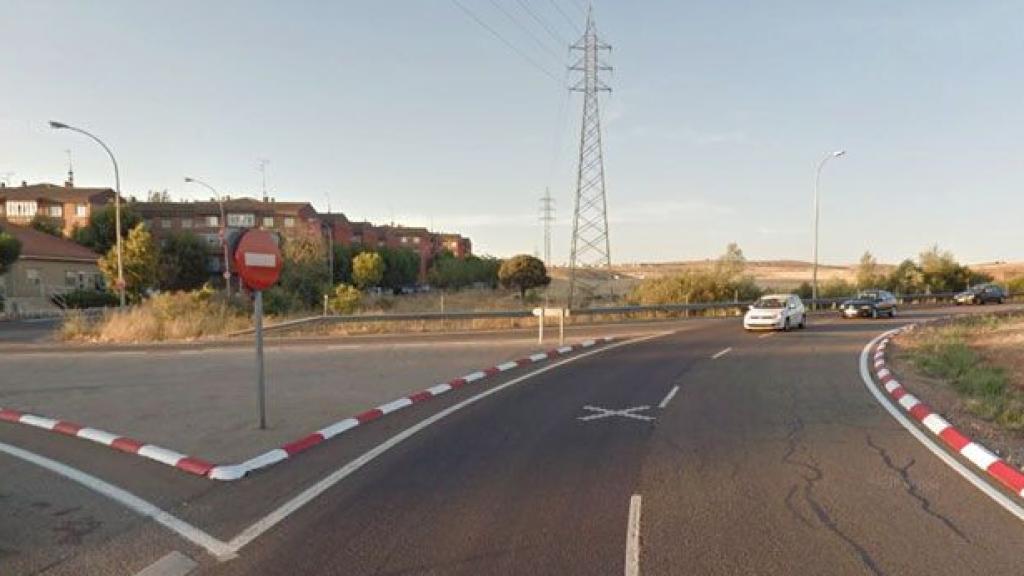 Rotonda de Buenos Aires en la Ronda Oeste de Salamanca