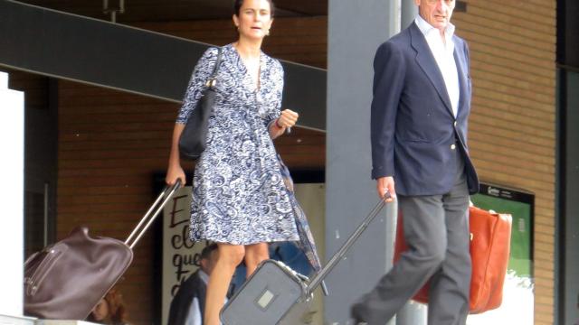 Mario Conde y su ex, María Pérez Ugena.