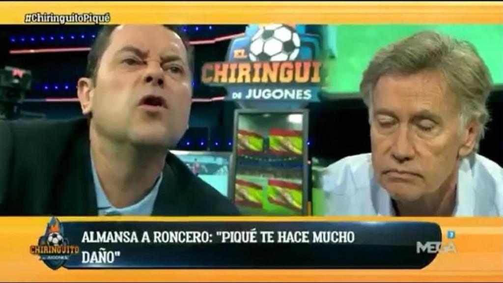 Roncero en El Chiringuito. Foto: El Chiringuito de Jugones