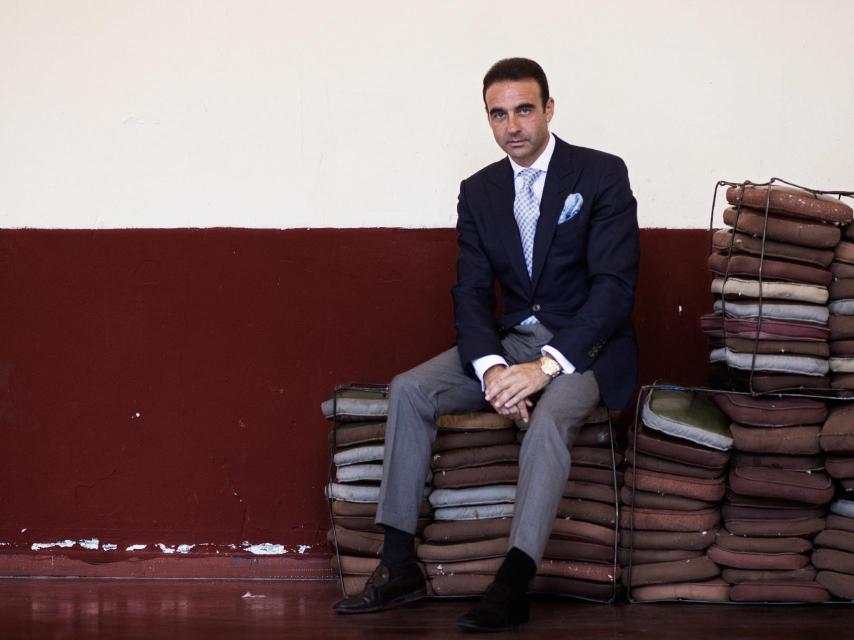 El matador de toros Enrique Ponce posa para EL ESPAÑOL en Las Ventas.