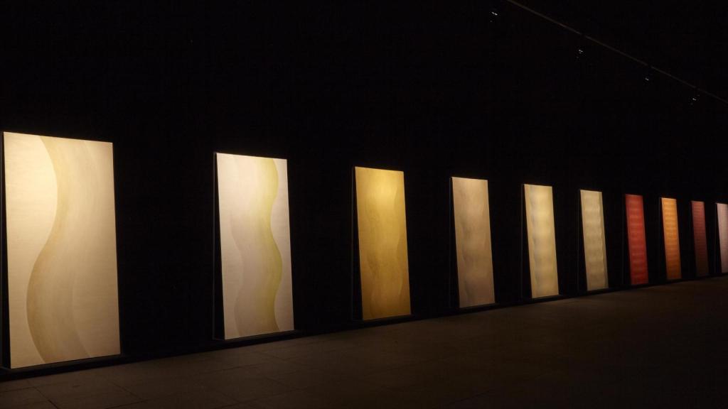 Instalación de la Wave Series en el Museo Reina Sofía.