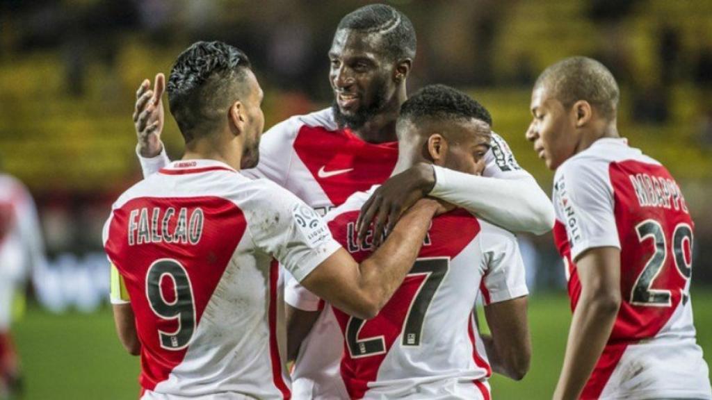 El Mónaco celebra un gol. Foto asmonaco.com