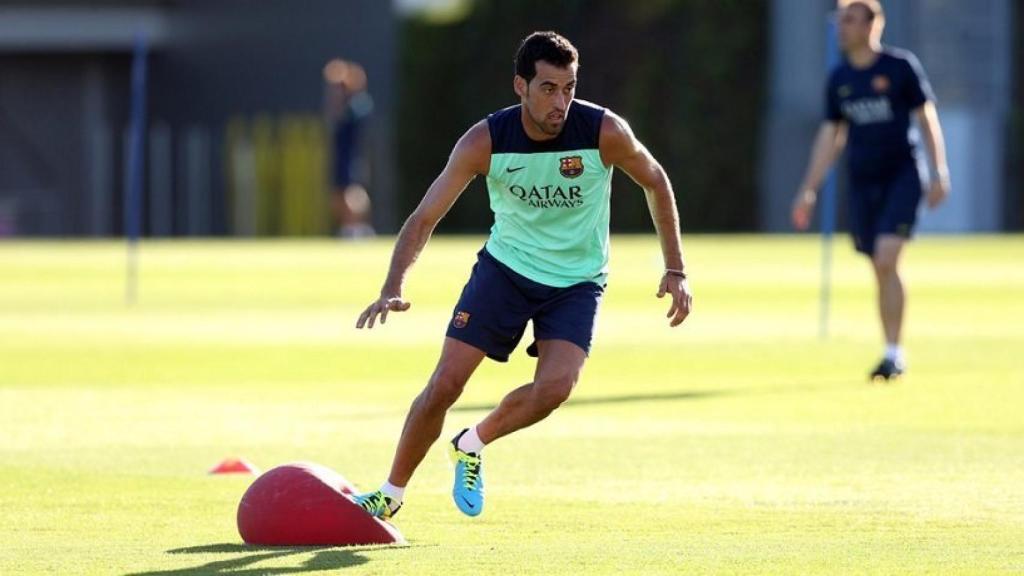 Busquets. Foto: fcbarcelona.es